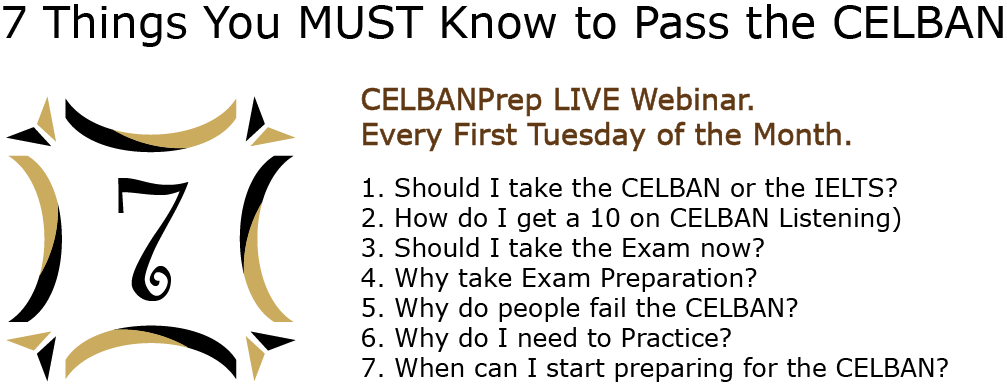 7 Things You MUST Know to Pass the CELBAN