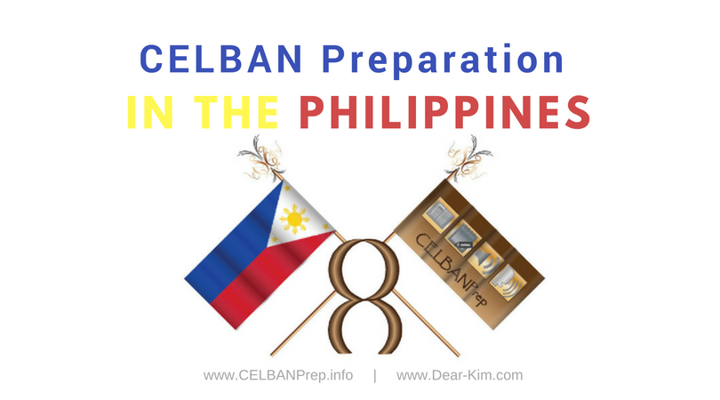 CELBAN Preparation in the Philippines