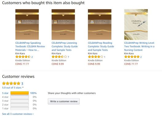 Amazon Write a CELBANPrep Review 1