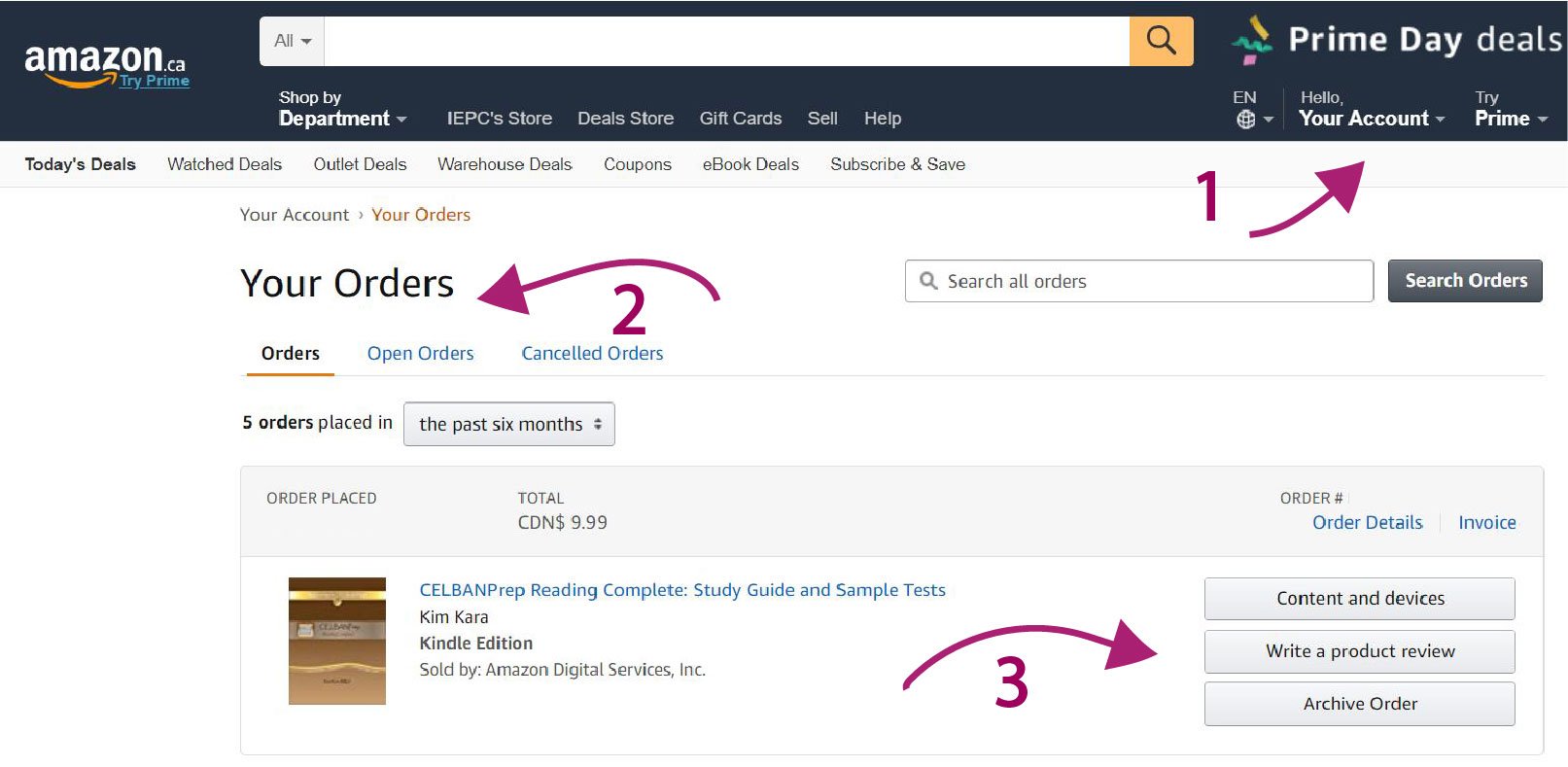 Amazon Write a CELBANPrep Review 2