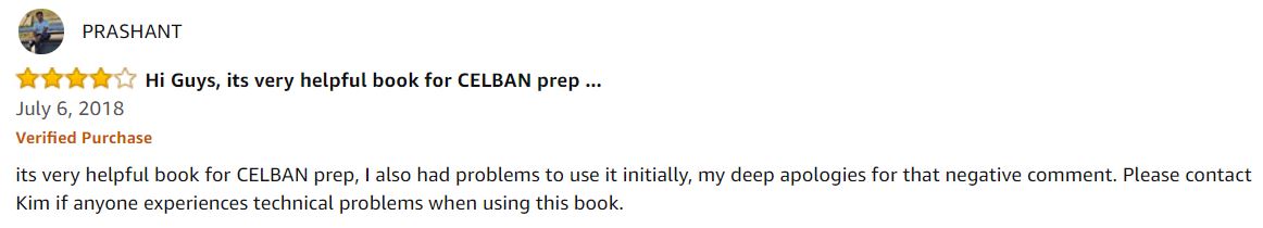 CELBANPrep is not a scam