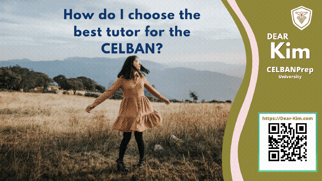 📚🏫 How do I choose the best tutor for the&nbsp;CELBAN?